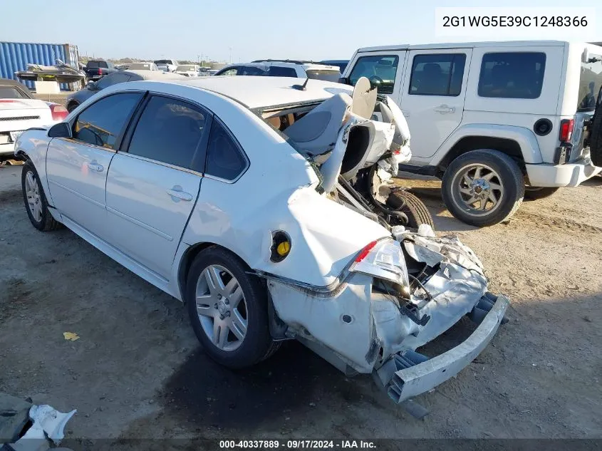 2012 Chevrolet Impala Lt VIN: 2G1WG5E39C1248366 Lot: 40337889