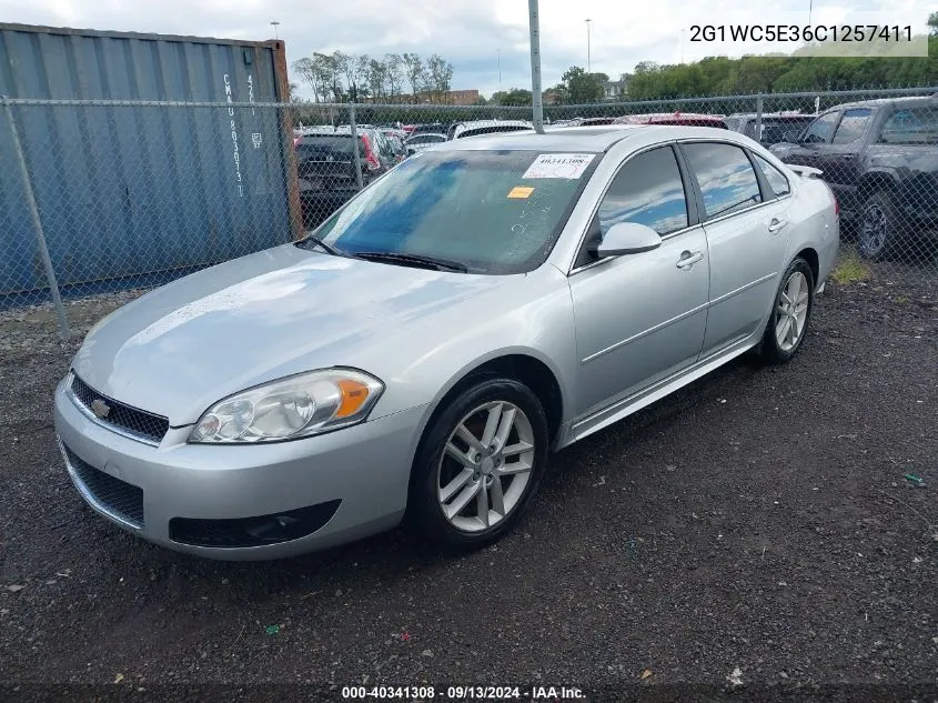 2012 Chevrolet Impala Ltz VIN: 2G1WC5E36C1257411 Lot: 40341308