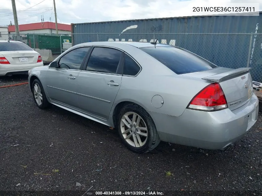 2012 Chevrolet Impala Ltz VIN: 2G1WC5E36C1257411 Lot: 40341308