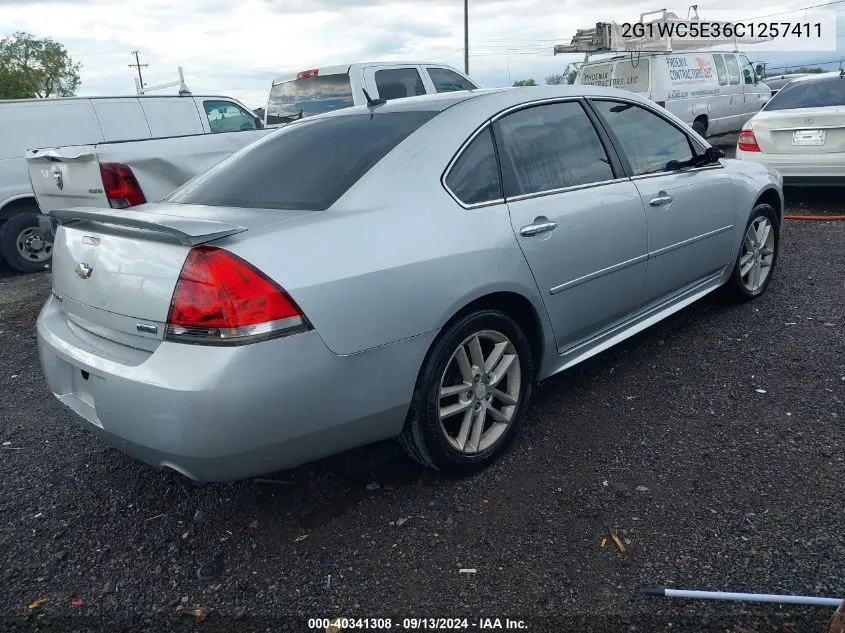 2012 Chevrolet Impala Ltz VIN: 2G1WC5E36C1257411 Lot: 40341308