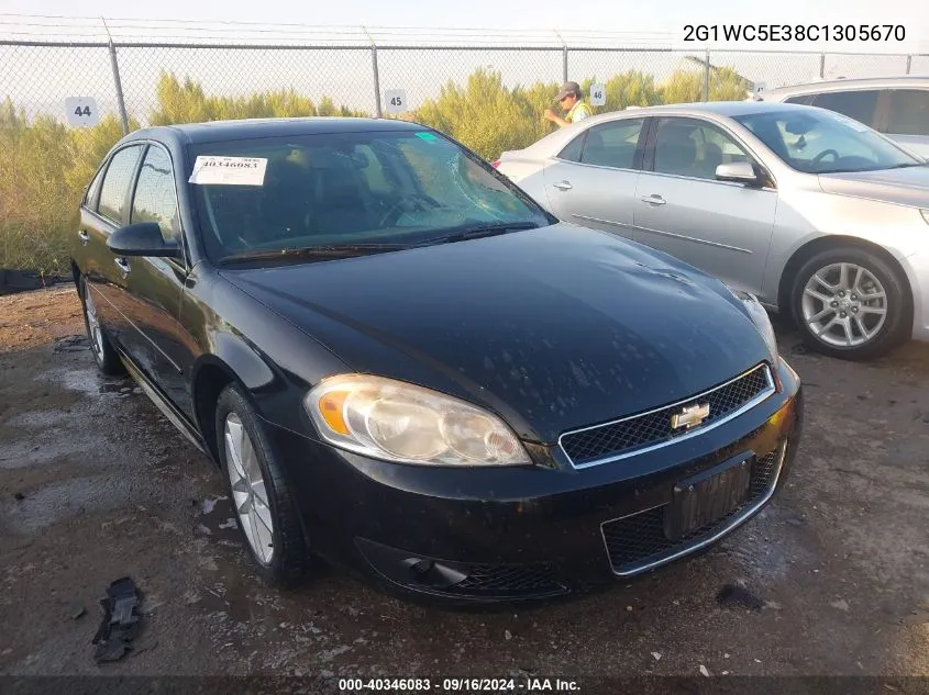 2012 Chevrolet Impala Ltz VIN: 2G1WC5E38C1305670 Lot: 40346083