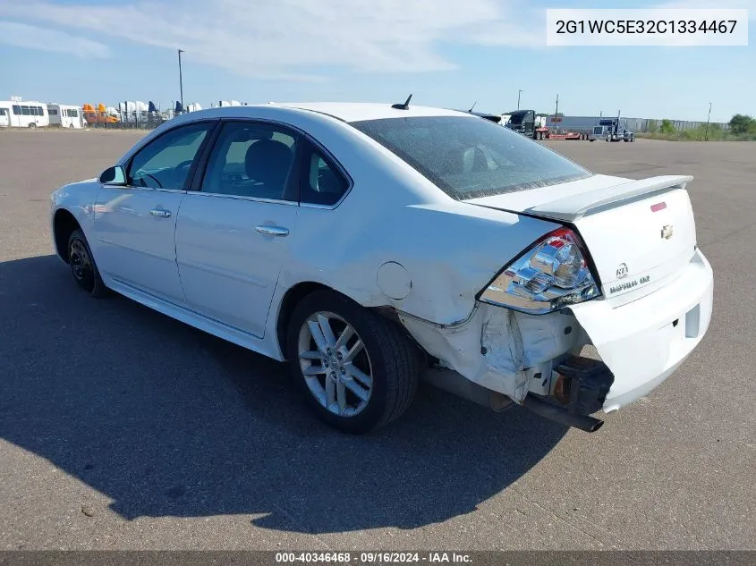 2012 Chevrolet Impala Ltz VIN: 2G1WC5E32C1334467 Lot: 40346468