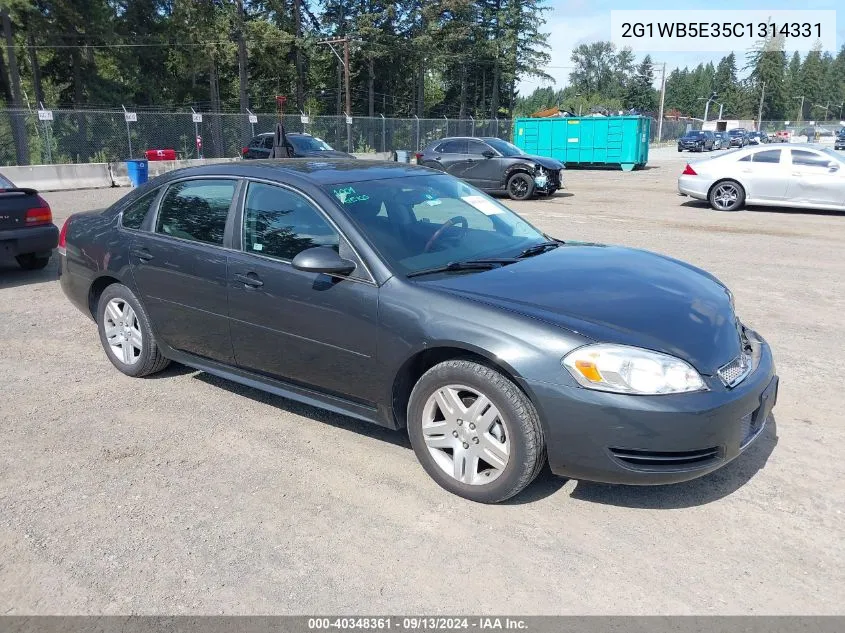 2G1WB5E35C1314331 2012 Chevrolet Impala Lt