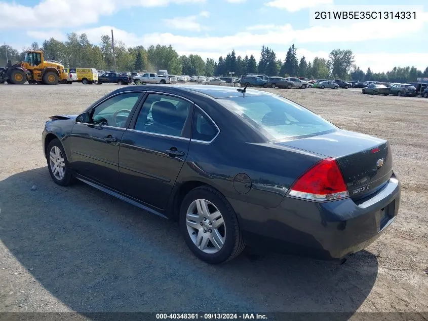 2G1WB5E35C1314331 2012 Chevrolet Impala Lt