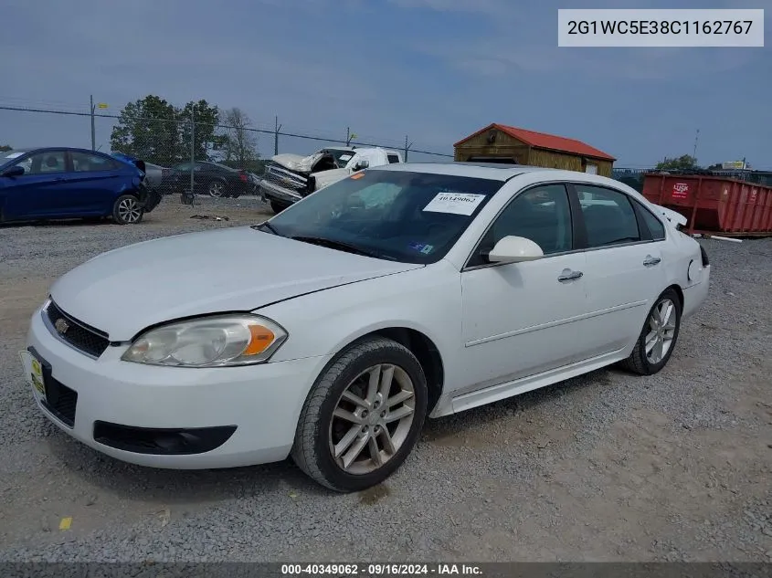 2012 Chevrolet Impala Ltz VIN: 2G1WC5E38C1162767 Lot: 40349062