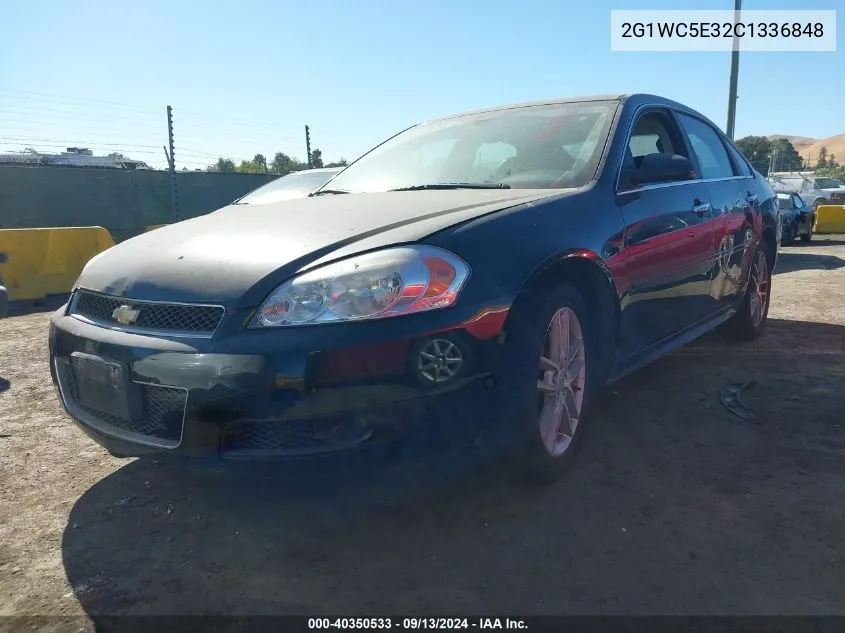 2012 Chevrolet Impala Ltz VIN: 2G1WC5E32C1336848 Lot: 40350533