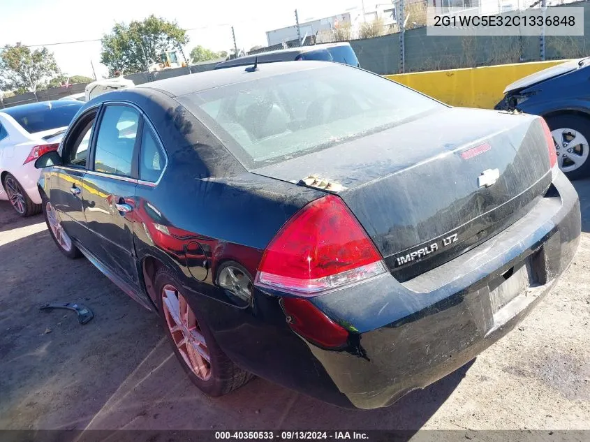 2G1WC5E32C1336848 2012 Chevrolet Impala Ltz