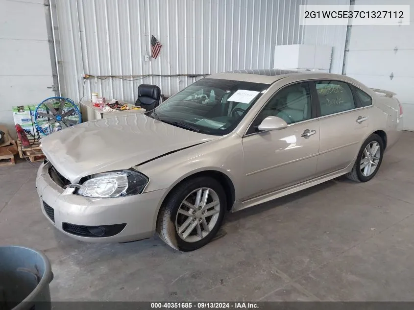 2012 Chevrolet Impala Ltz VIN: 2G1WC5E37C1327112 Lot: 40351685