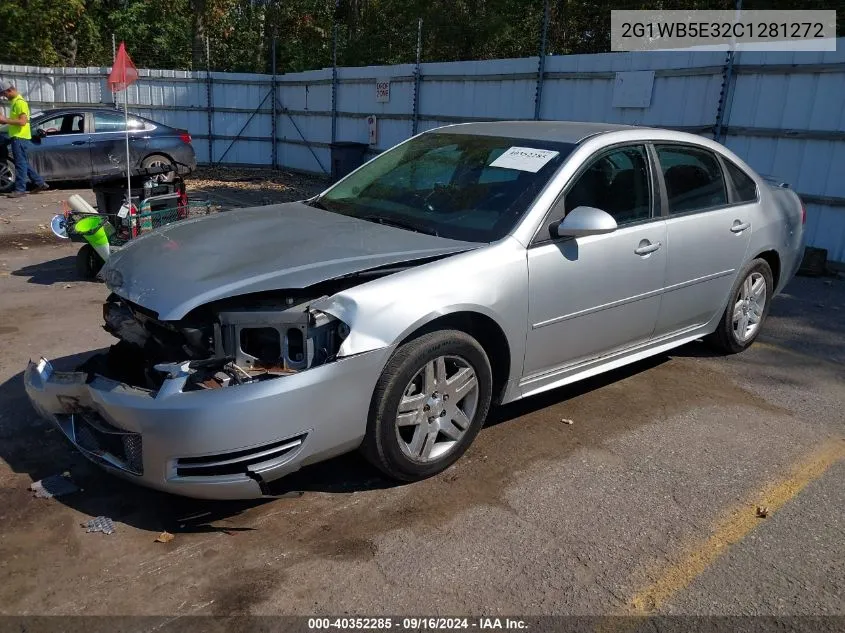 2012 Chevrolet Impala Lt VIN: 2G1WB5E32C1281272 Lot: 40352285