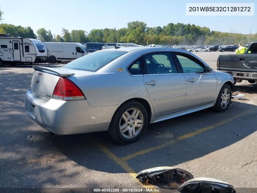 2012 Chevrolet Impala Lt VIN: 2G1WB5E32C1281272 Lot: 40352285