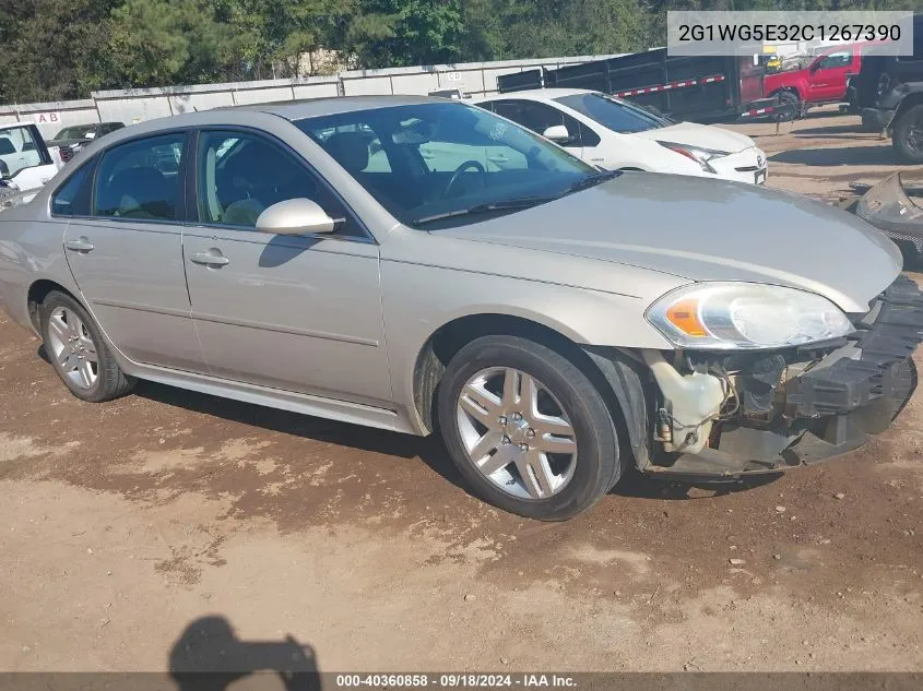 2012 Chevrolet Impala Lt VIN: 2G1WG5E32C1267390 Lot: 40360858