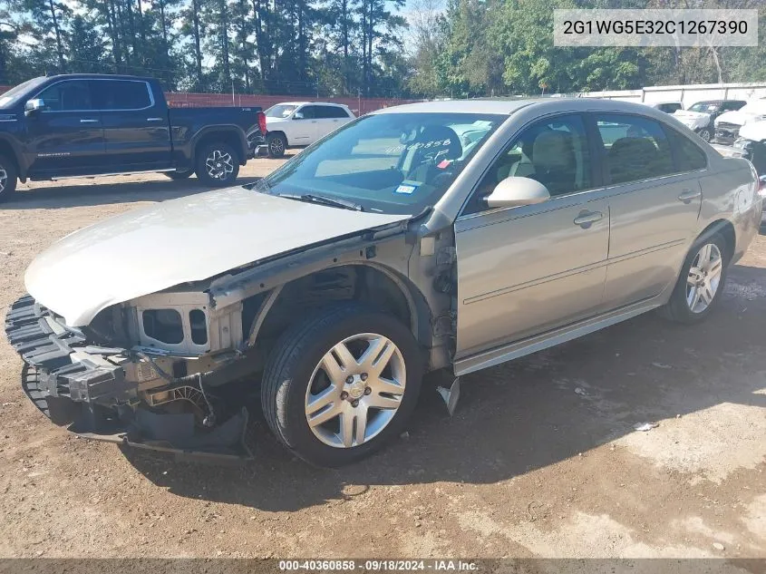 2012 Chevrolet Impala Lt VIN: 2G1WG5E32C1267390 Lot: 40360858