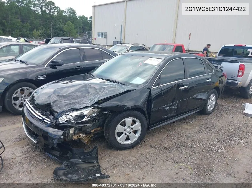 2012 Chevrolet Impala Ltz VIN: 2G1WC5E31C1244422 Lot: 40372701