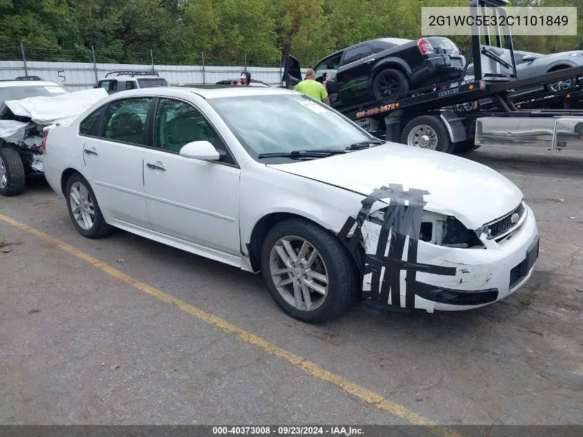 2012 Chevrolet Impala Ltz VIN: 2G1WC5E32C1101849 Lot: 40373008