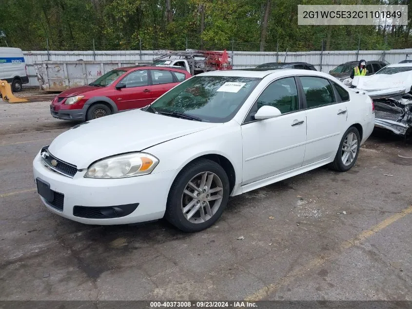 2012 Chevrolet Impala Ltz VIN: 2G1WC5E32C1101849 Lot: 40373008