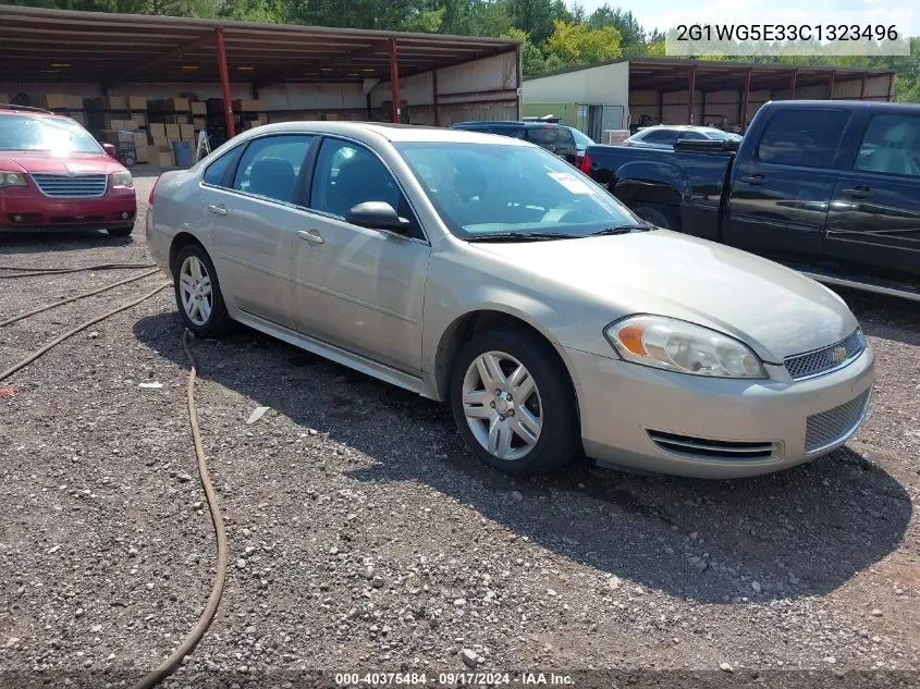 2012 Chevrolet Impala Lt VIN: 2G1WG5E33C1323496 Lot: 40375484