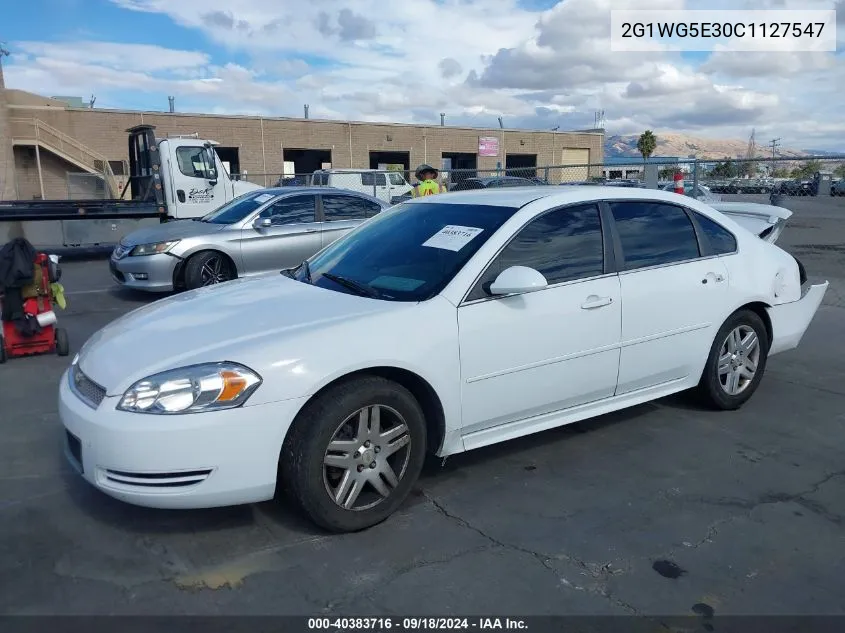 2012 Chevrolet Impala Lt VIN: 2G1WG5E30C1127547 Lot: 40383716