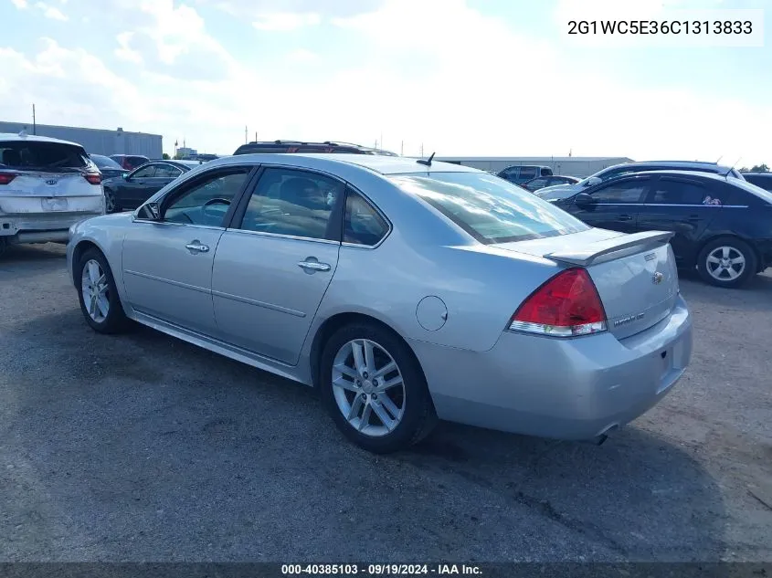 2012 Chevrolet Impala Ltz VIN: 2G1WC5E36C1313833 Lot: 40385103