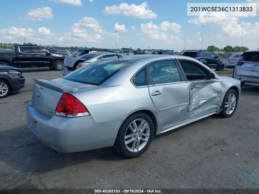 2012 Chevrolet Impala Ltz VIN: 2G1WC5E36C1313833 Lot: 40385103