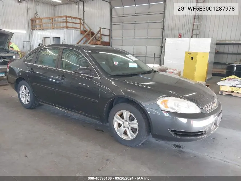 2G1WF5E30C1287978 2012 Chevrolet Impala Ls