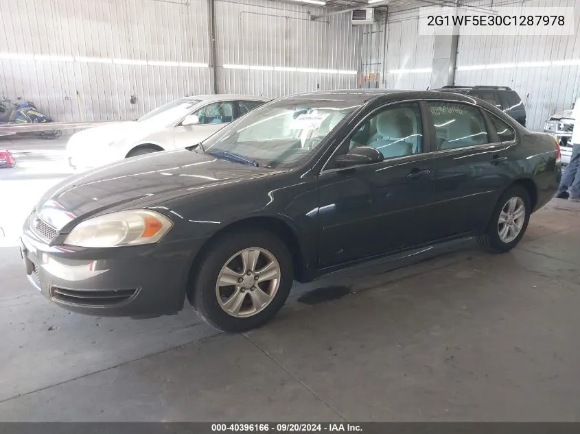 2012 Chevrolet Impala Ls VIN: 2G1WF5E30C1287978 Lot: 40396166