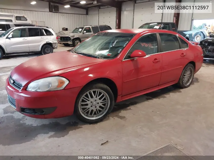 2G1WB5E38C1112597 2012 Chevrolet Impala Lt