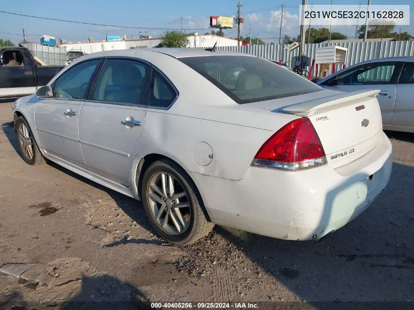 2012 Chevrolet Impala Ltz VIN: 2G1WC5E32C1162828 Lot: 40405256