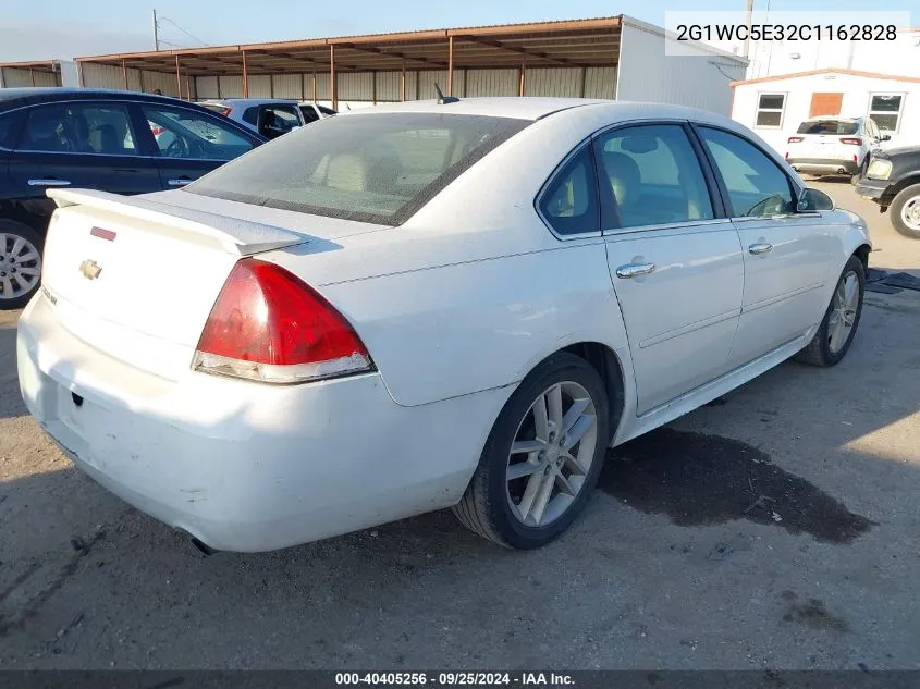 2012 Chevrolet Impala Ltz VIN: 2G1WC5E32C1162828 Lot: 40405256