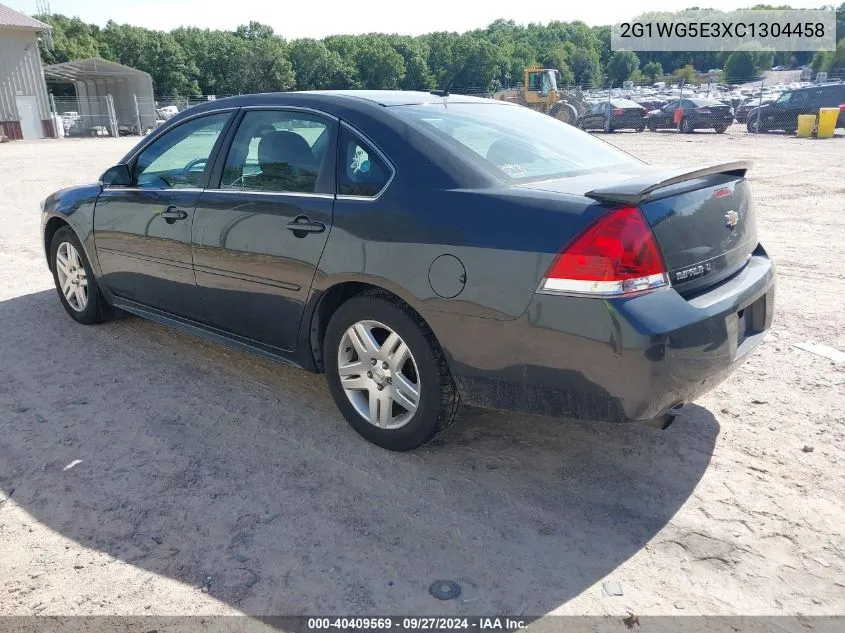 2012 Chevrolet Impala Lt VIN: 2G1WG5E3XC1304458 Lot: 40409569