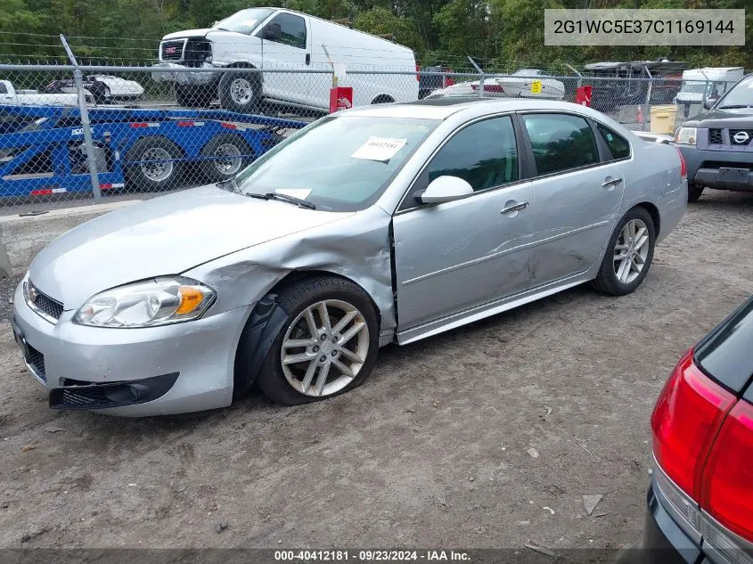 2012 Chevrolet Impala Ltz VIN: 2G1WC5E37C1169144 Lot: 40412181