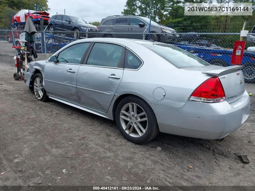 2012 Chevrolet Impala Ltz VIN: 2G1WC5E37C1169144 Lot: 40412181