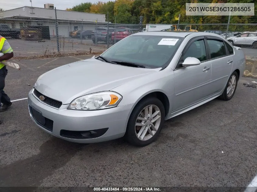 2012 Chevrolet Impala Ltz VIN: 2G1WC5E36C1286505 Lot: 40433484