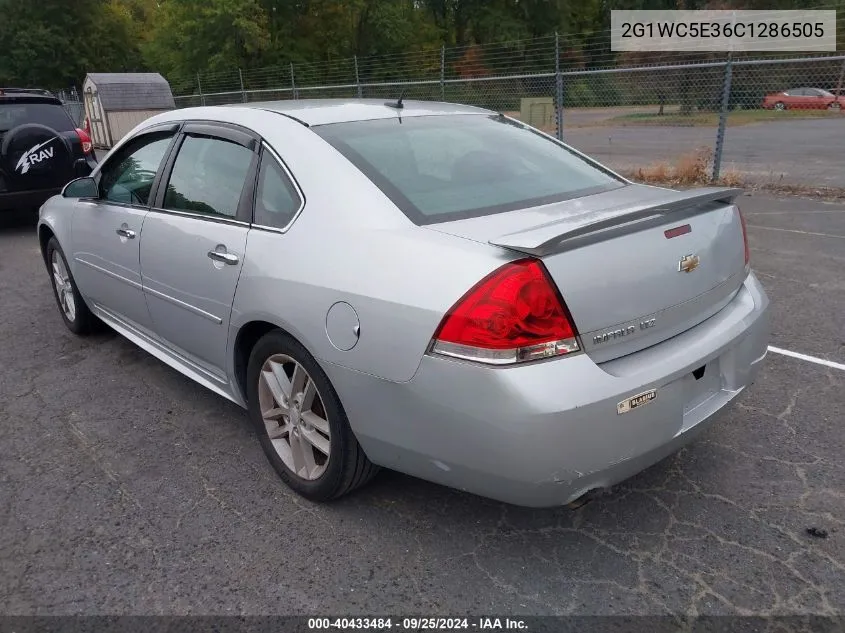 2012 Chevrolet Impala Ltz VIN: 2G1WC5E36C1286505 Lot: 40433484