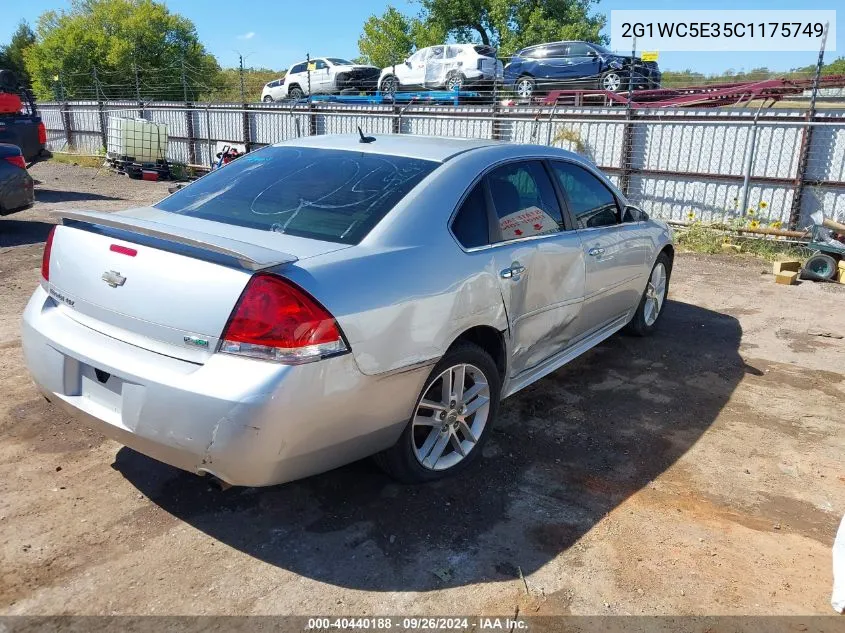 2012 Chevrolet Impala Ltz VIN: 2G1WC5E35C1175749 Lot: 40440188