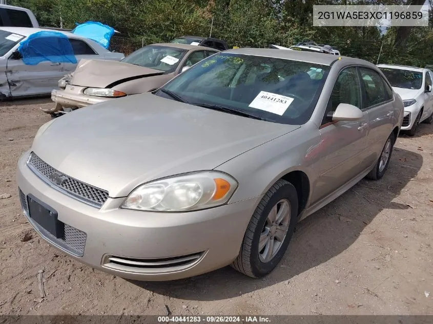 2012 Chevrolet Impala Ls VIN: 2G1WA5E3XC1196859 Lot: 40441283