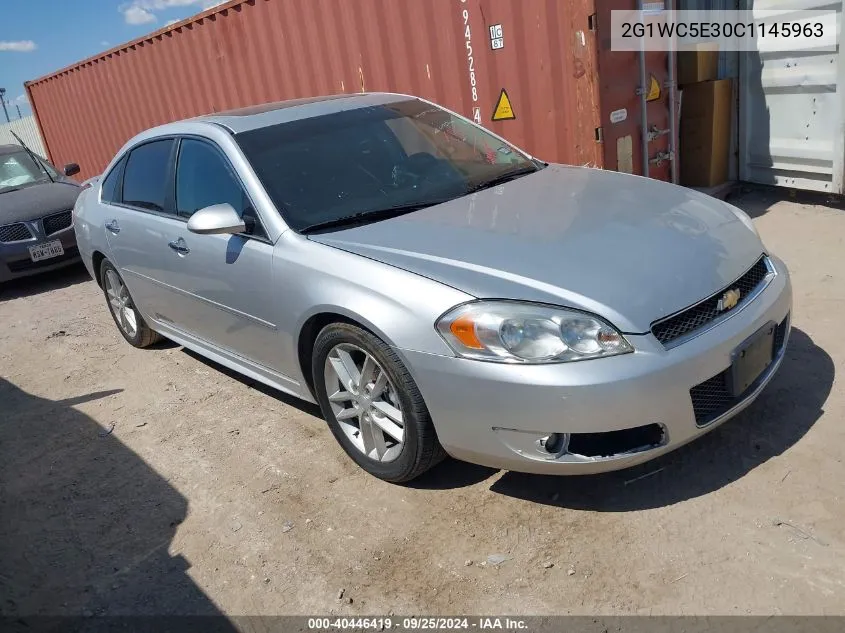 2012 Chevrolet Impala Ltz VIN: 2G1WC5E30C1145963 Lot: 40446419