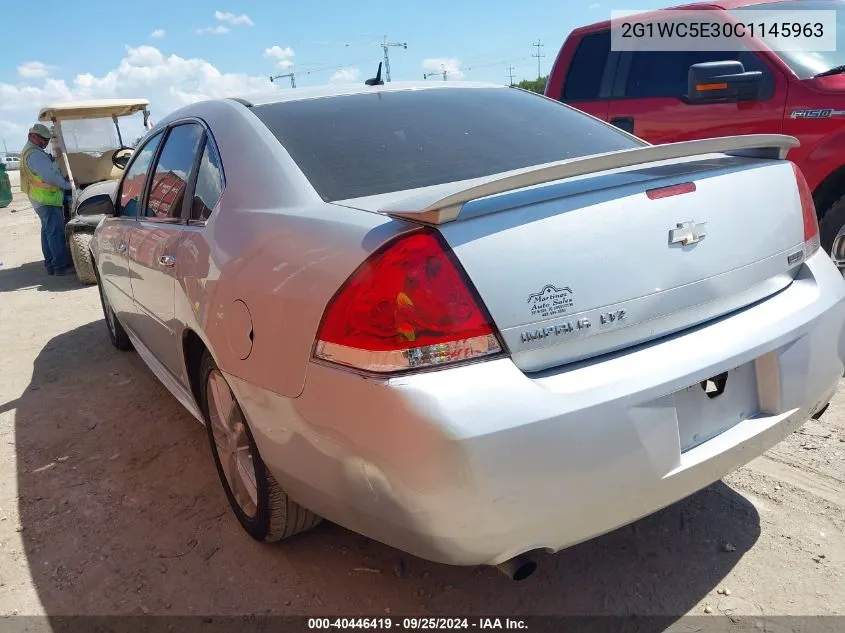 2012 Chevrolet Impala Ltz VIN: 2G1WC5E30C1145963 Lot: 40446419