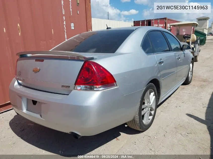 2012 Chevrolet Impala Ltz VIN: 2G1WC5E30C1145963 Lot: 40446419