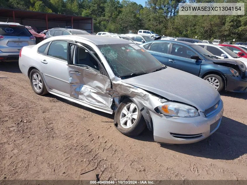 2G1WA5E3XC1304154 2012 Chevrolet Impala Ls