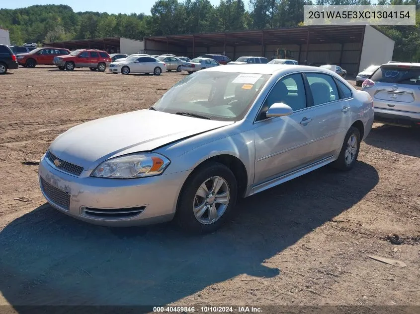 2G1WA5E3XC1304154 2012 Chevrolet Impala Ls