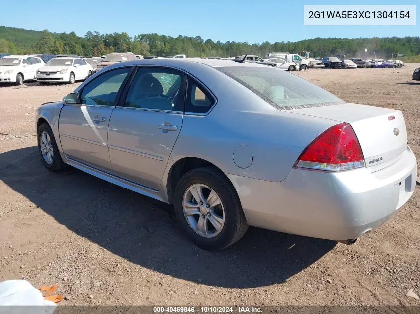 2012 Chevrolet Impala Ls VIN: 2G1WA5E3XC1304154 Lot: 40459846