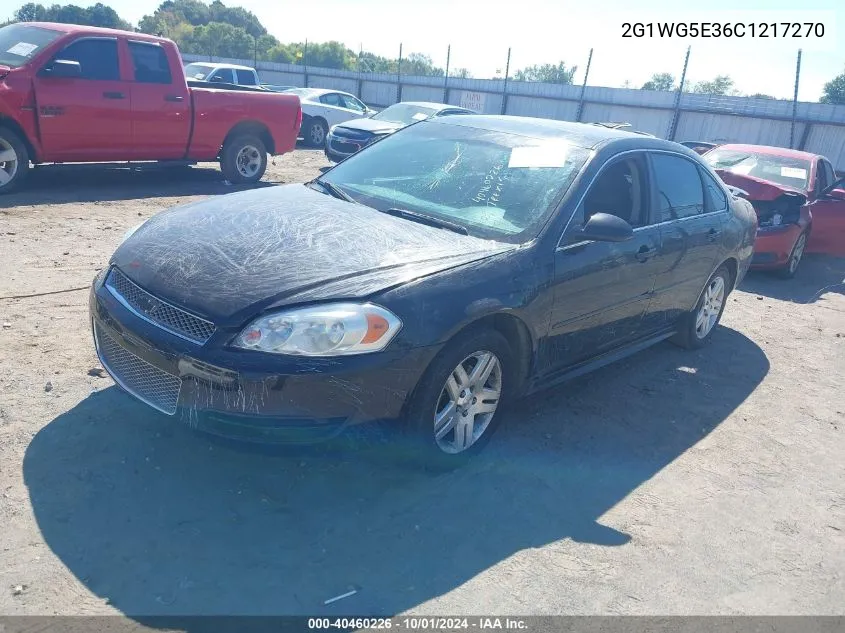 2012 Chevrolet Impala Lt VIN: 2G1WG5E36C1217270 Lot: 40460226