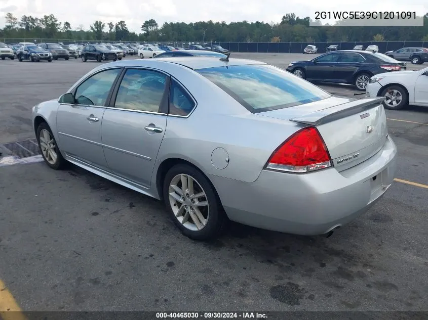 2012 Chevrolet Impala Ltz VIN: 2G1WC5E39C1201091 Lot: 40465030