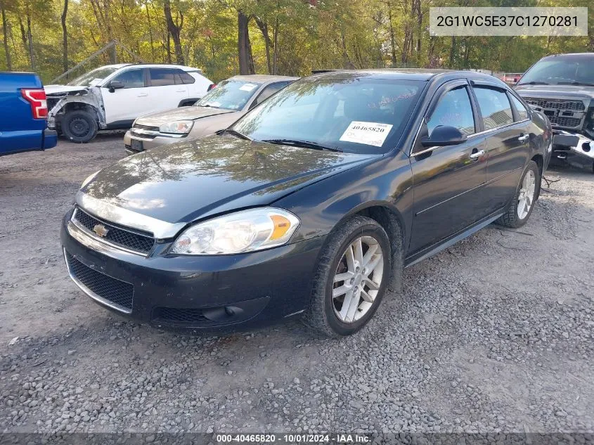 2012 Chevrolet Impala Ltz VIN: 2G1WC5E37C1270281 Lot: 40465820