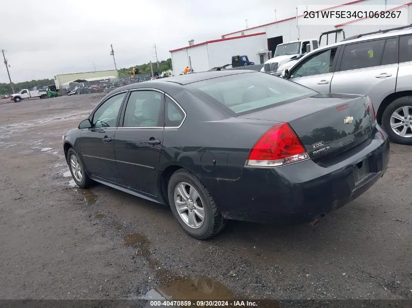 2012 Chevrolet Impala Ls VIN: 2G1WF5E34C1068267 Lot: 40470859