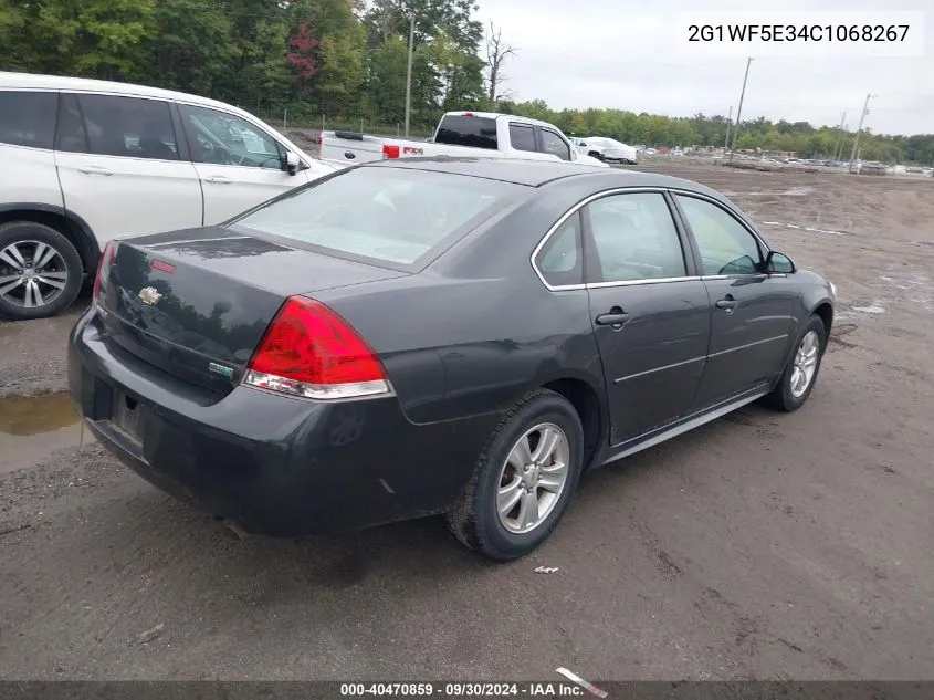 2012 Chevrolet Impala Ls VIN: 2G1WF5E34C1068267 Lot: 40470859