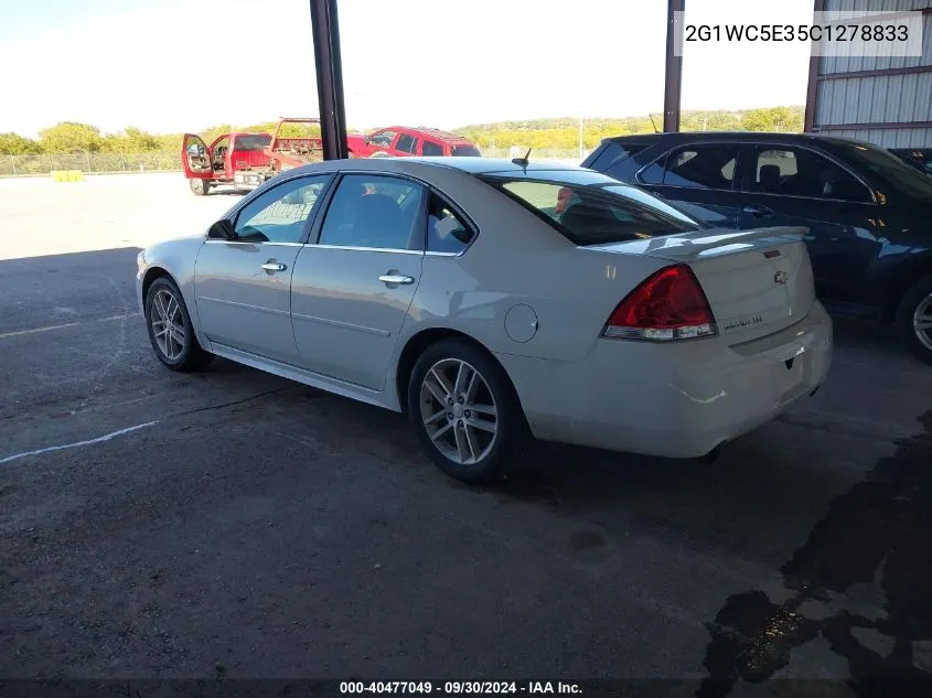 2012 Chevrolet Impala Ltz VIN: 2G1WC5E35C1278833 Lot: 40477049