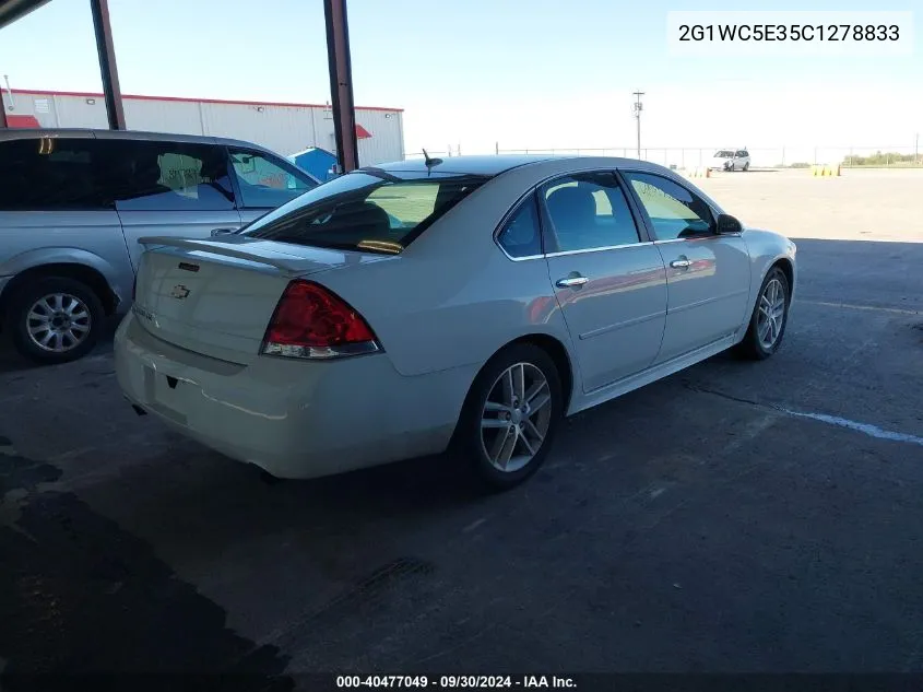 2012 Chevrolet Impala Ltz VIN: 2G1WC5E35C1278833 Lot: 40477049