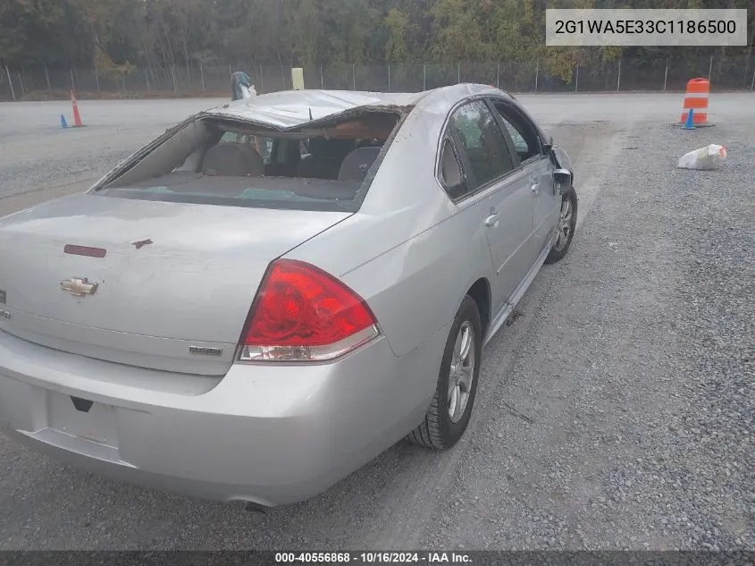 2012 Chevrolet Impala Ls VIN: 2G1WA5E33C1186500 Lot: 40556868