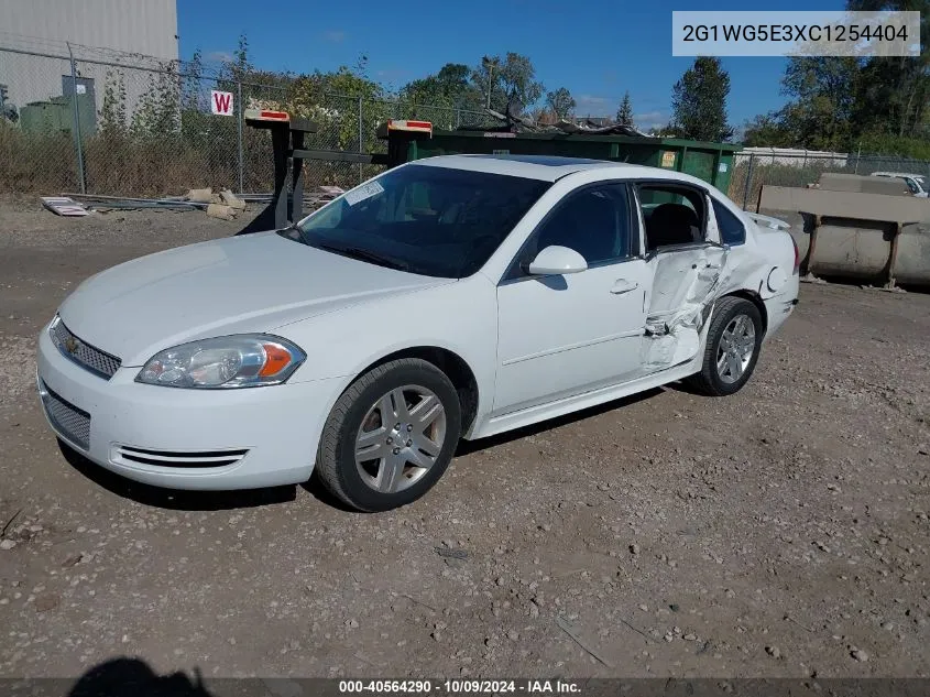 2012 Chevrolet Impala Lt VIN: 2G1WG5E3XC1254404 Lot: 40564290